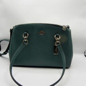 COACH MOSS GREEN SATCHEL/SHOULDER BAG NWOTS